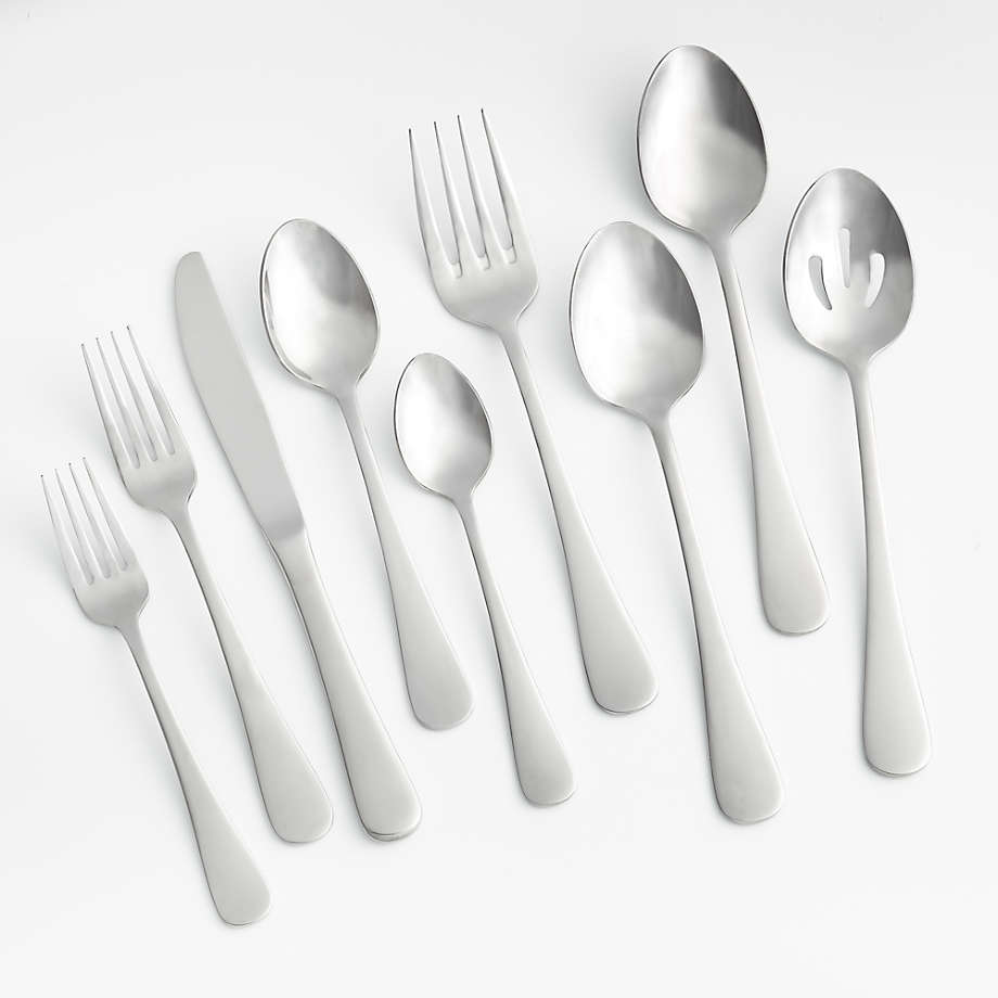 Cirrus 52-Piece Flatware Set | Crate & Barrel