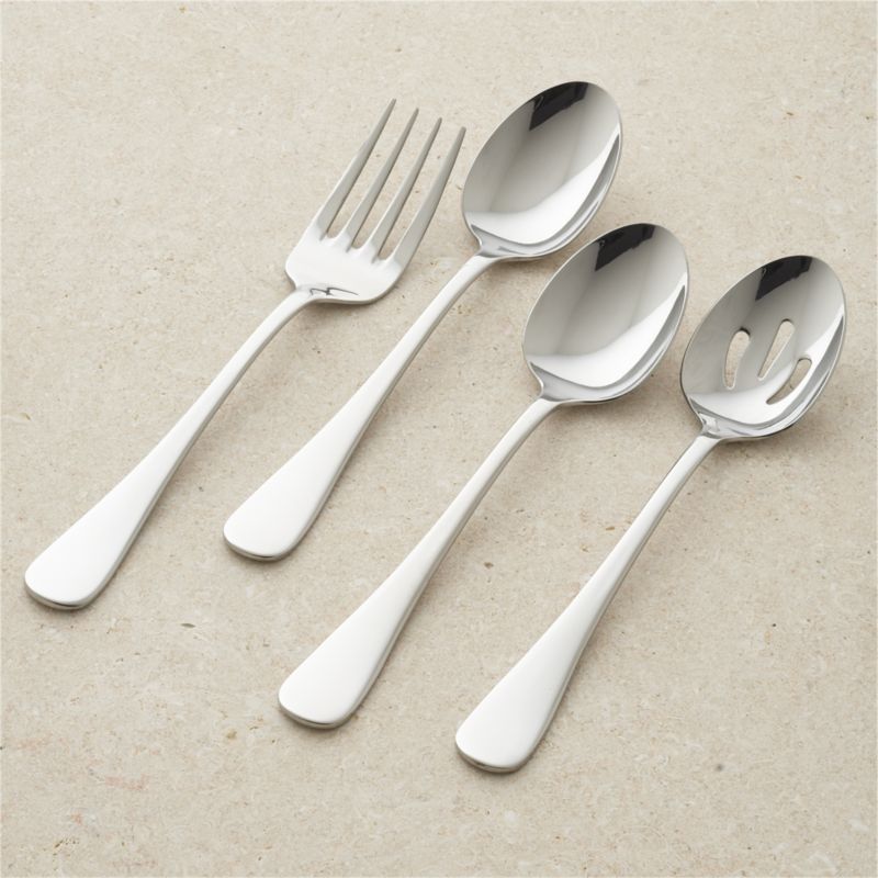 Cirrus Flatware Salad Fork + Reviews | Crate & Barrel