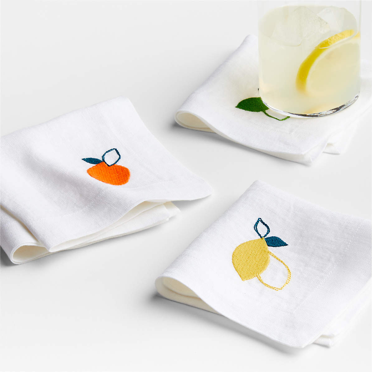 Citrus Linen Napkins (set of 6)