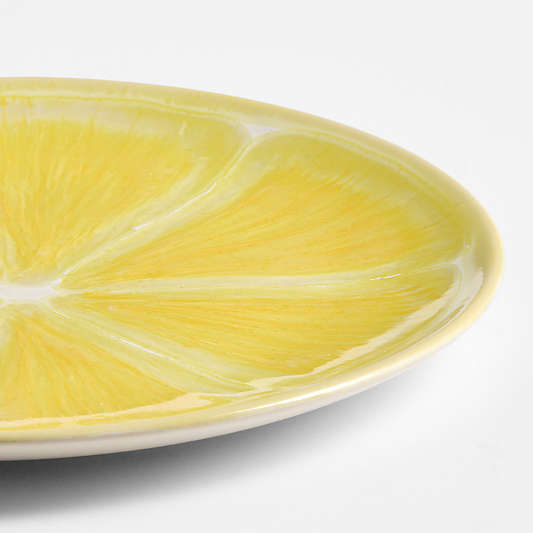 Citrus Stoneware Salad Plate