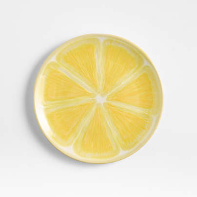 Citrus Stoneware Salad Plate