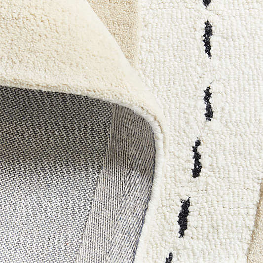 City Roadmap Interactive Wool Kids Area Rug
