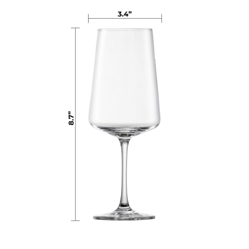 Clair 16.9-oz. Red Wine Glasses, Set of 4 - image 4 of 5