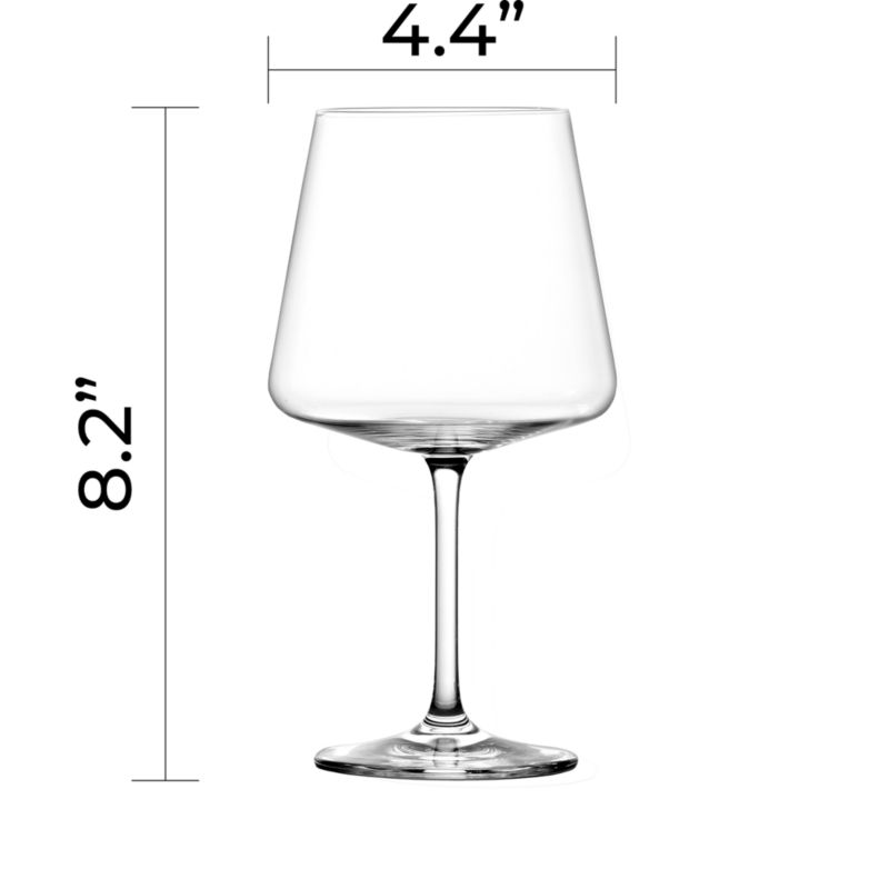 Clair 23.3-oz. Red Wine Glasses, Set of 4 - image 2 of 3