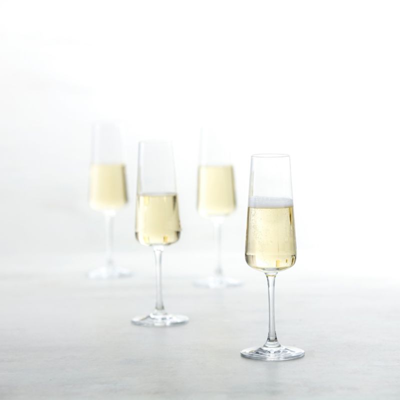 Clair 8.8-oz. Champagne Flutes, Set of 4 - image 1 of 5