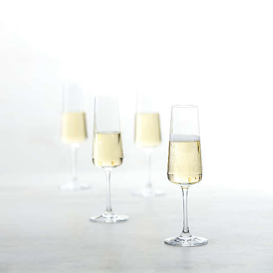 Clair 8.8-oz. Champagne Flutes, Set of 4