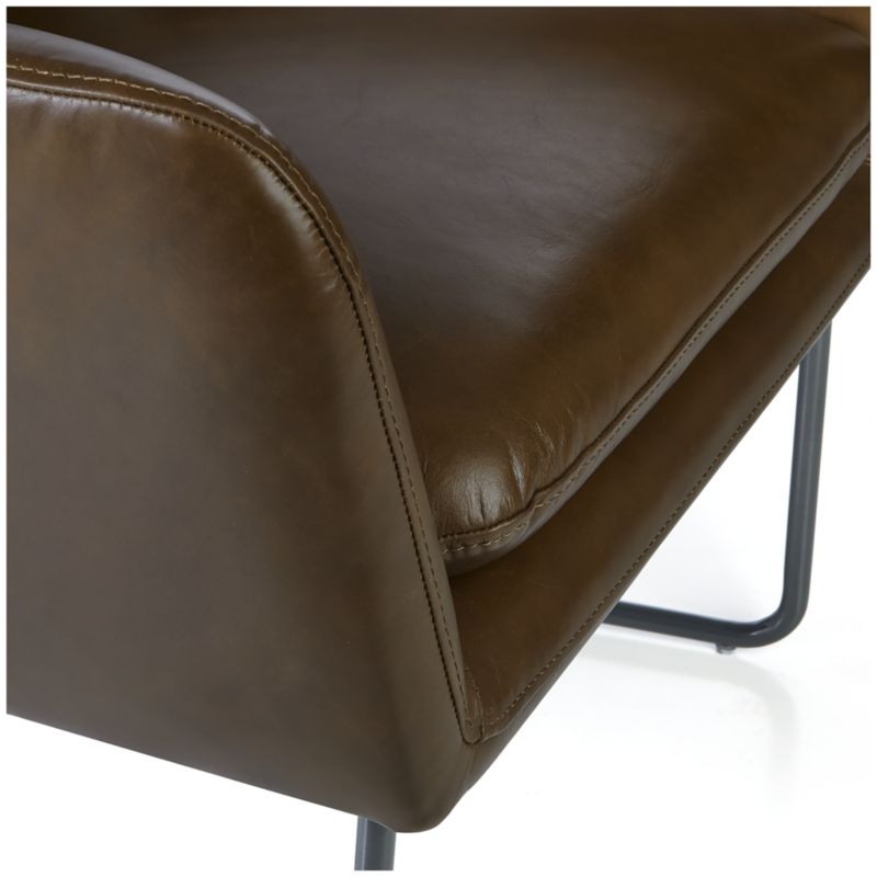 Clancy Leather Accent Chair - image 8 of 15