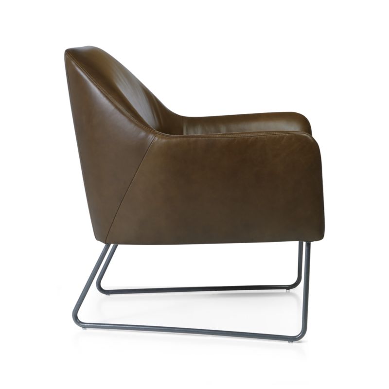 Clancy Leather Accent Chair - image 9 of 15