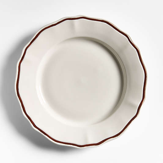 Claret Stoneware Dinner Plate