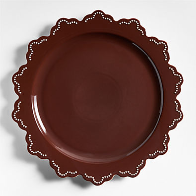 View Claret Stoneware Round Platter/Charge Plate details