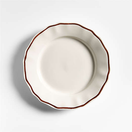 Claret Stoneware Salad Plate