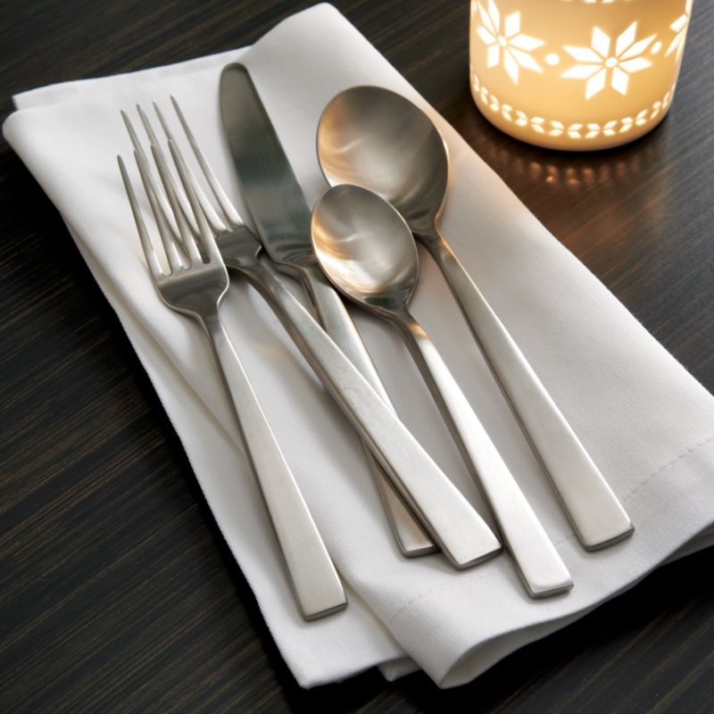 Clark Satin 20-Piece Flatware Set