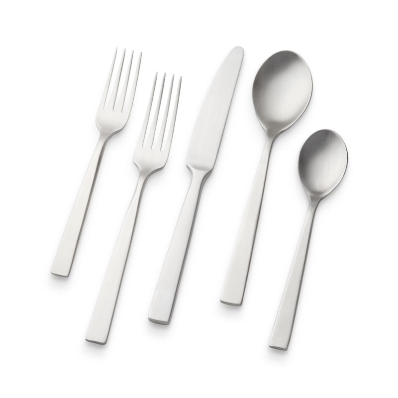 Clark Satin 20-Piece Flatware Set