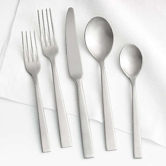 Clark Satin 5-Piece Flatware Place Setting