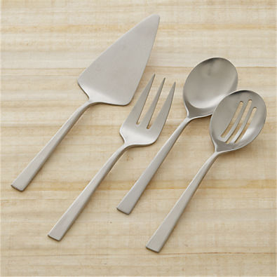 View Clark Satin 4-Piece Serving Set details