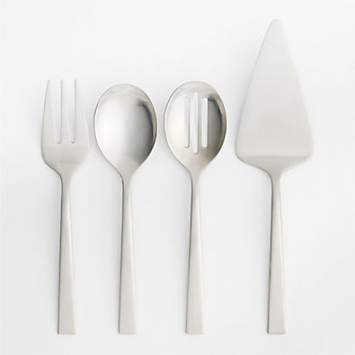 View Clark Satin 4-Piece Serving Set details