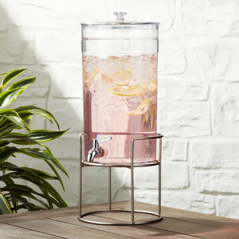 Claro Acrylic Drink Dispenser