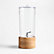 Claro Drink Dispenser with Oak Madeira Stand