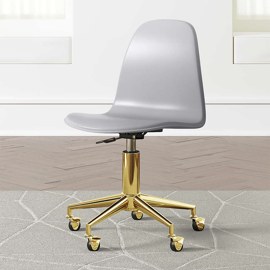 Gold cheap desk stool