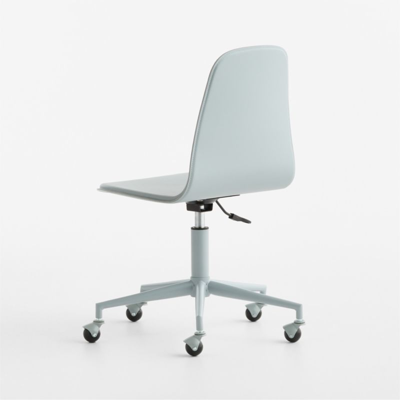 Class Act Mist Blue Adjustable Kids Desk Chair - image 3 of 9