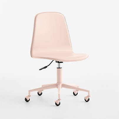 Class Act Elegant Pink Adjustable Kids Desk Chair