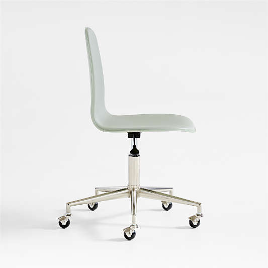 Class Act Sage & Silver Adjustable Kids Desk Chair