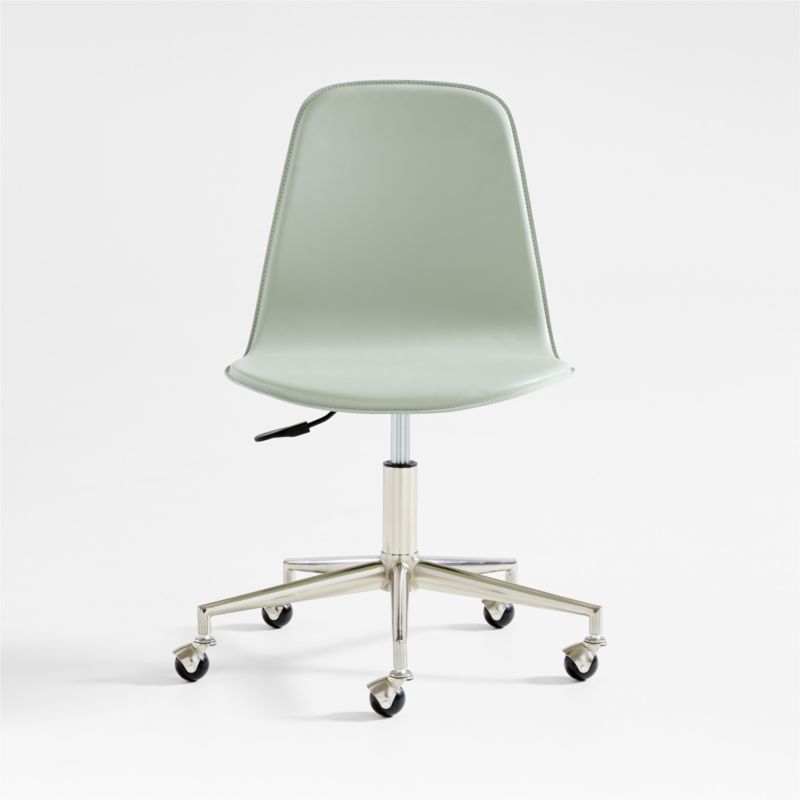 Class Act Sage & Silver Adjustable Kids Desk Chair - image 2 of 6