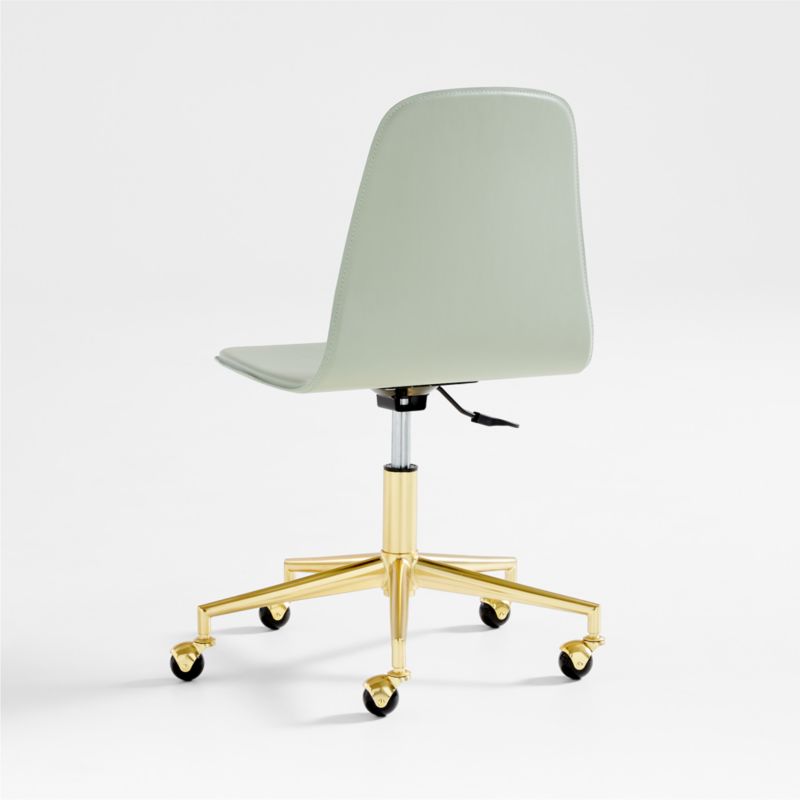 Class Act Sage & Gold Adjustable Kids Desk Chair - image 4 of 6