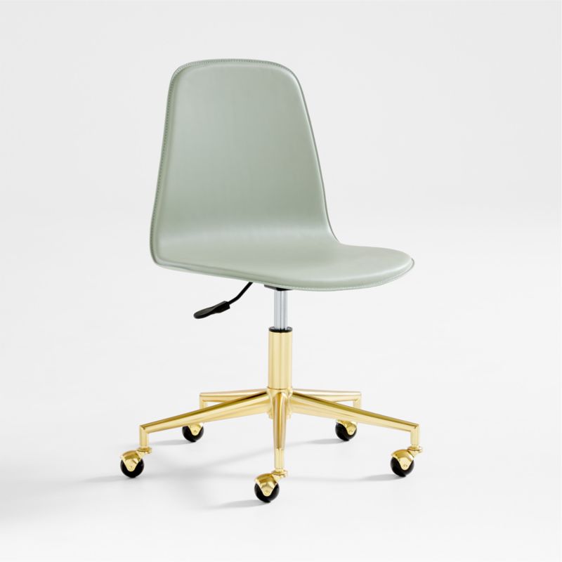 Class Act Sage & Gold Adjustable Kids Desk Chair - image 0 of 6