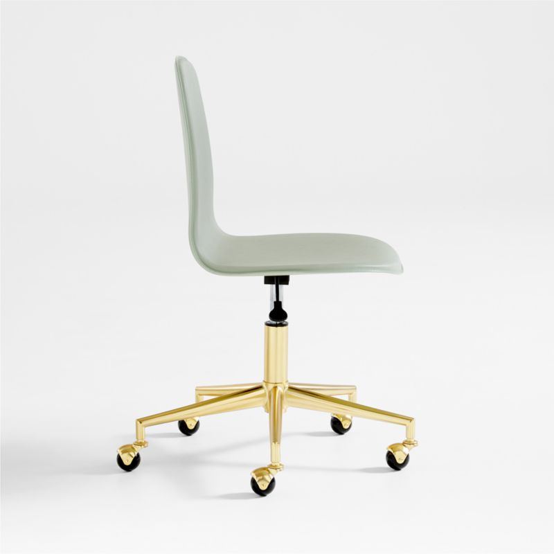 Class Act Sage & Gold Adjustable Kids Desk Chair - image 3 of 6