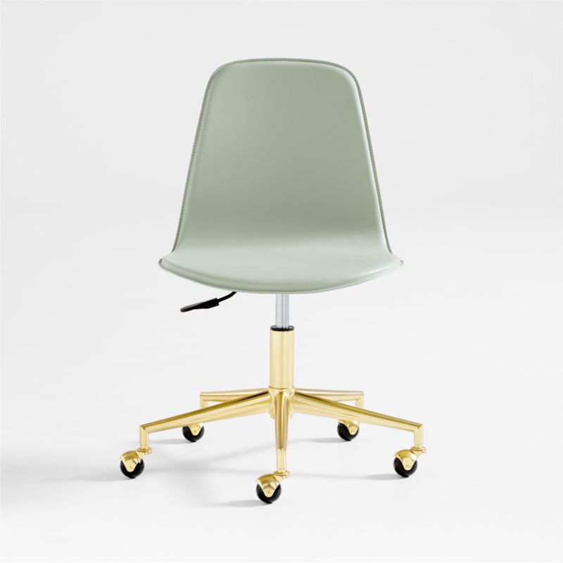 Class Act Sage & Gold Adjustable Kids Desk Chair - image 2 of 6