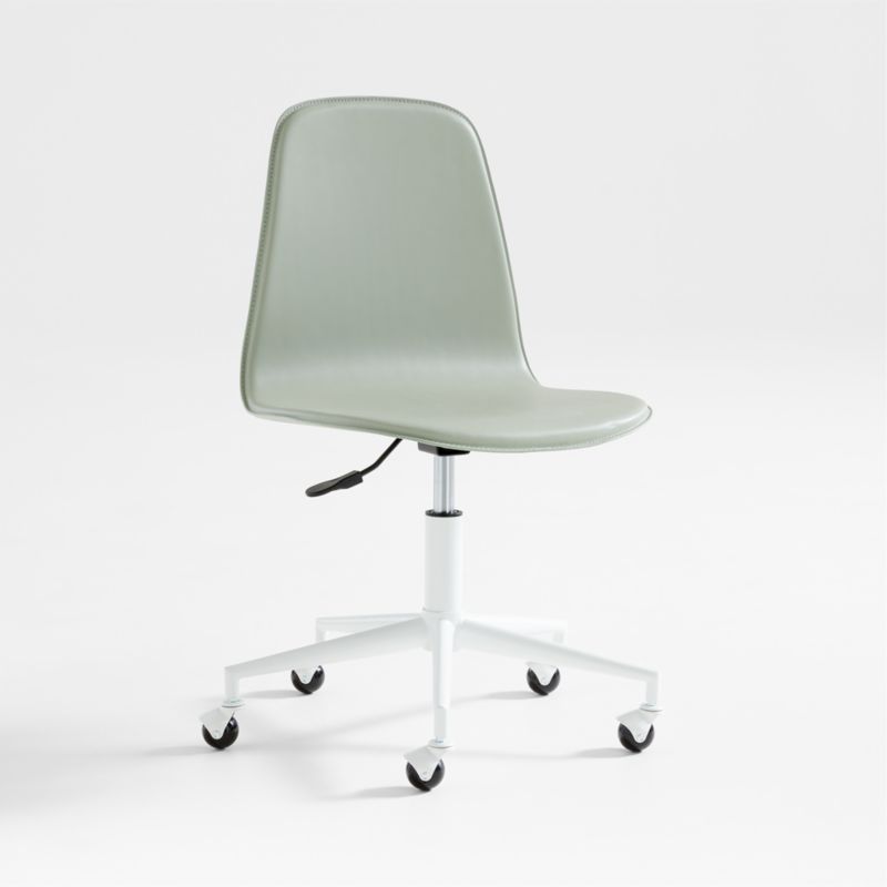 Class Act Sage & White Adjustable Kids Desk Chair - image 0 of 9