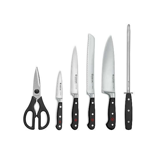 Wüsthof ® Classic 7-Piece Knife Block Set