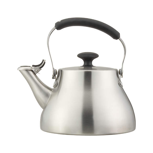 Oxo Whistling Tea Kettle, Brushed Stainless 