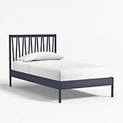 Mira Cerused Natural Oak Kids Twin Bed
