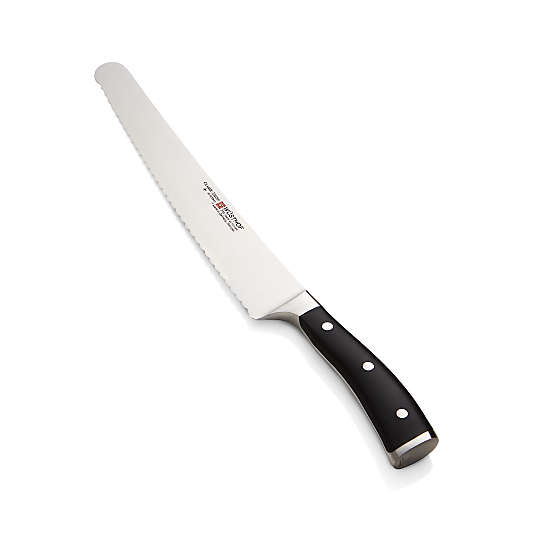 Wusthof ® Classic Ikon Black 5" Hollow Edge Santoku Knife