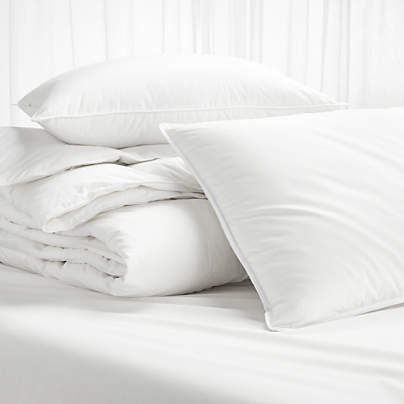 Basic King Medium Hypoallergenic Bedding Set | Crate & Barrel