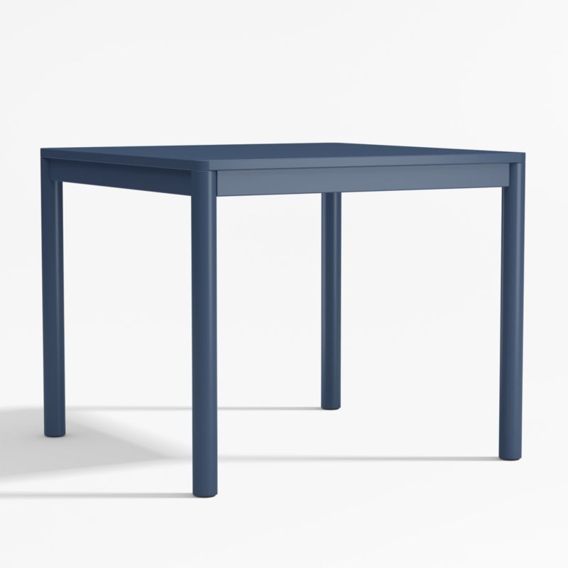 Classic Navy Blue Wood Kids Play Table - image 0 of 5