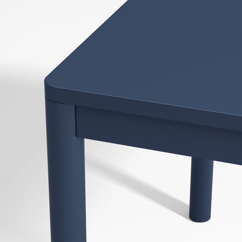 Classic Navy Blue Wood Kids Play Table - image 4 of 5