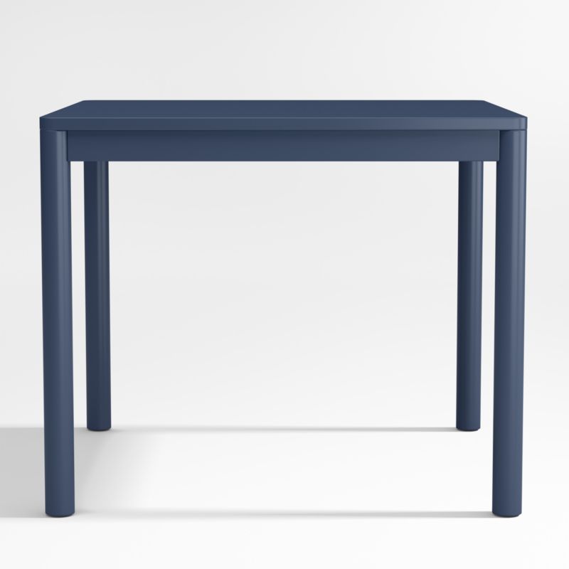 Classic Navy Blue Wood Kids Play Table - image 3 of 5