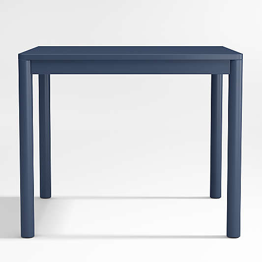 Classic Navy Blue Wood Kids Play Table