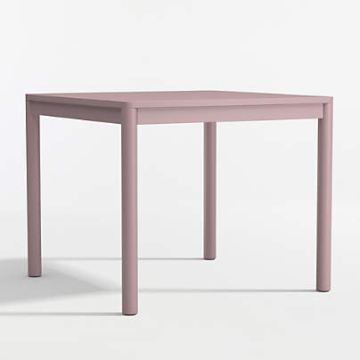 Classic Violet Purple Wood Kids Play Table