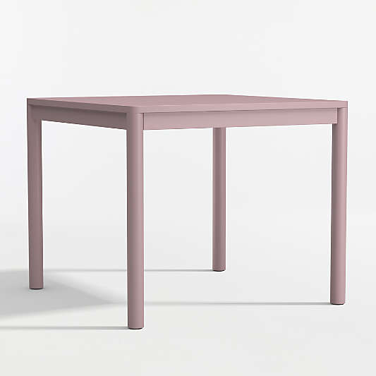 Classic Violet Purple Wood Kids Play Table