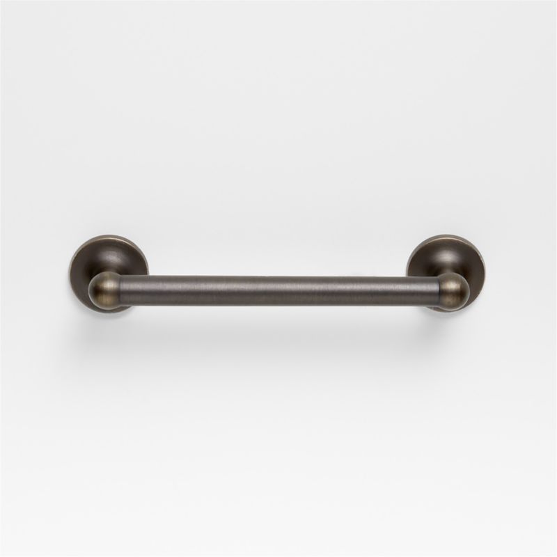 Classic 4" Round Brushed Bronze Cabinet Drawer Bar Pull - image 5 of 6