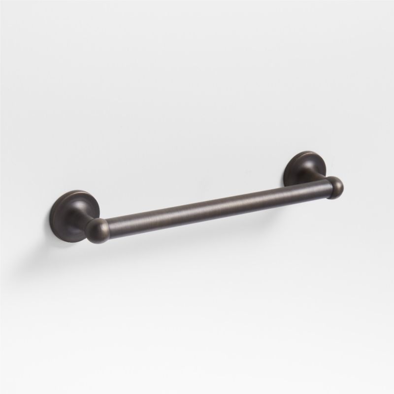 Classic 5" Round Brushed Bronze Cabinet Drawer Bar Pull