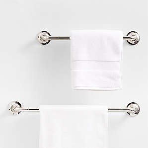 Cheap Swivel Out Towel Racks with Hooks 5-Bars Foldable Arms Bath Towel  Hanger Wall Mount Towel Bar