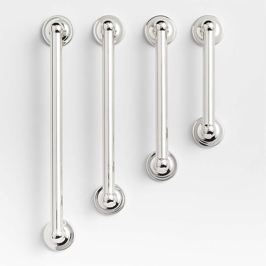 Campaign Furniture Handles Polished Brass, Polished Chrome, or Matte Black  FAST SHIPPING 