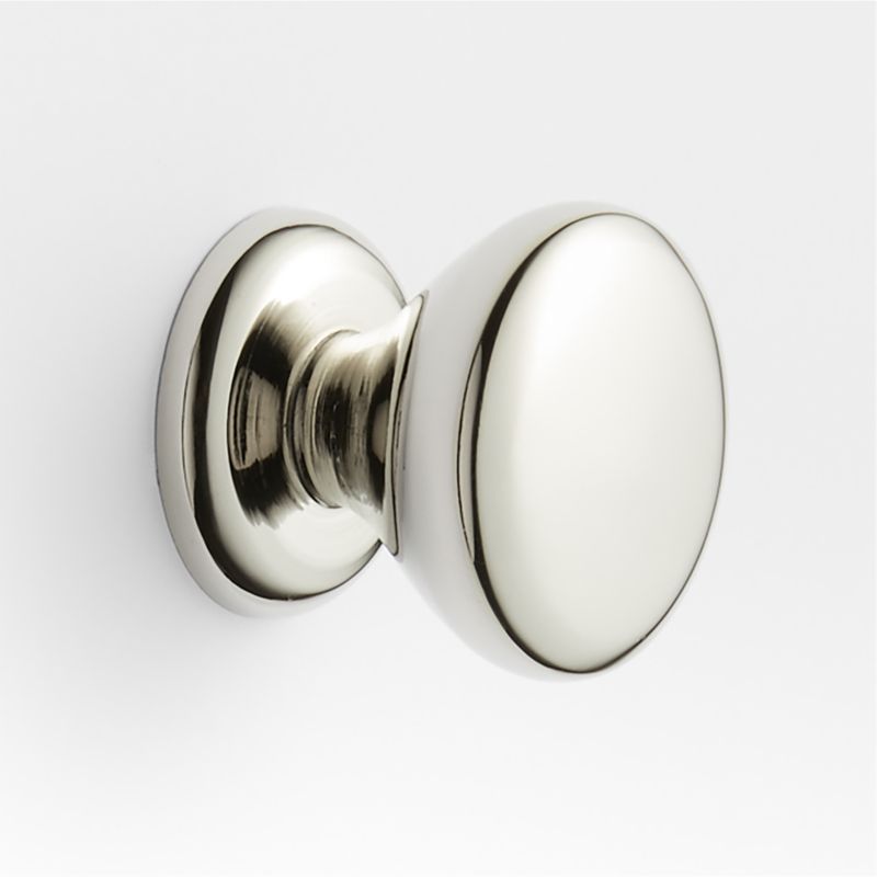 Classic Round Polished Chrome Cabinet Knob