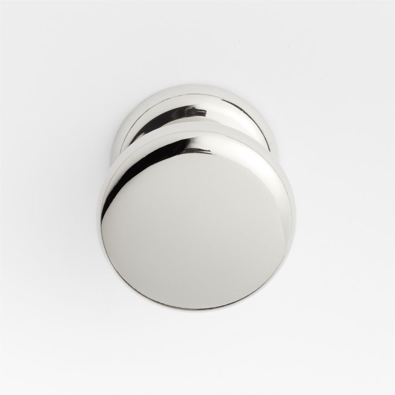 Classic Round Polished Chrome Cabinet Knob