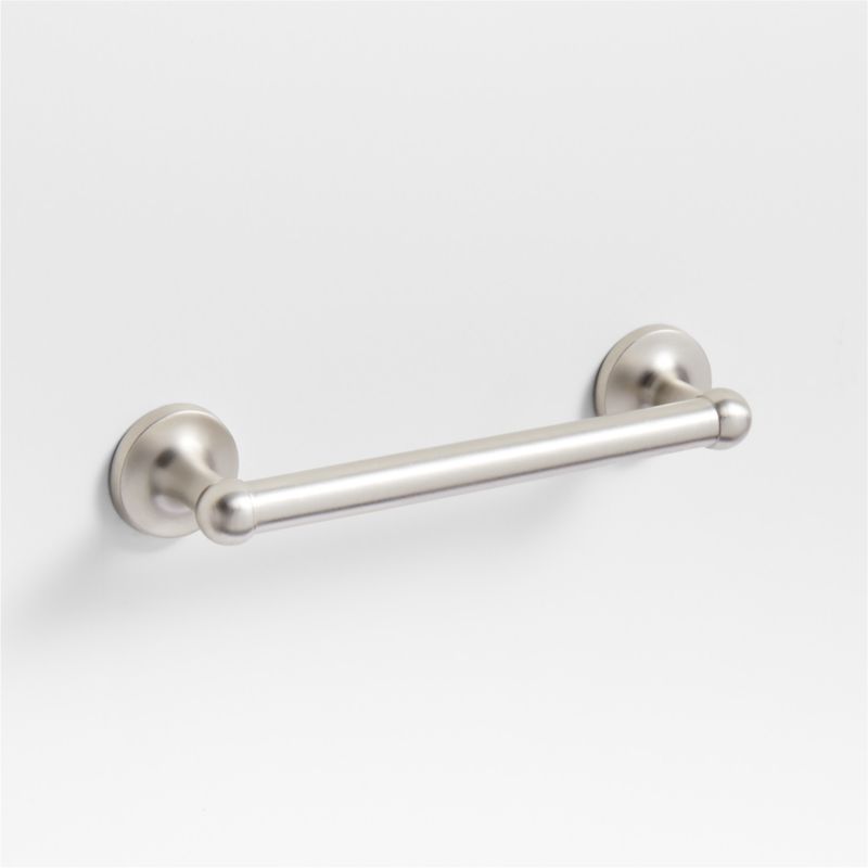 Classic 4" Round Brushed Nickel Cabinet Drawer Bar Pull